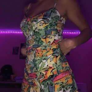 Tropical dress